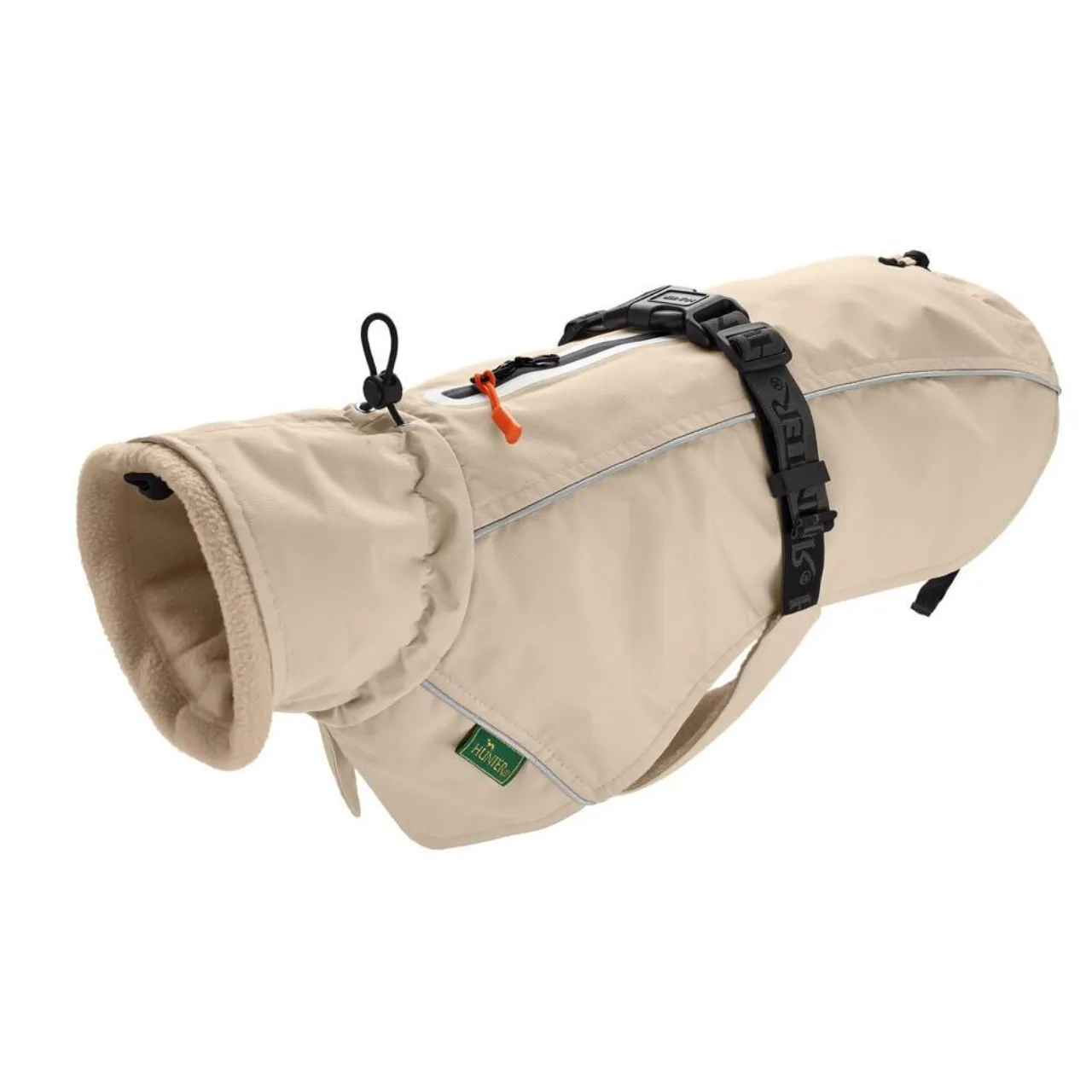 Hunter Nordby hundefrakke str 37,5 creme